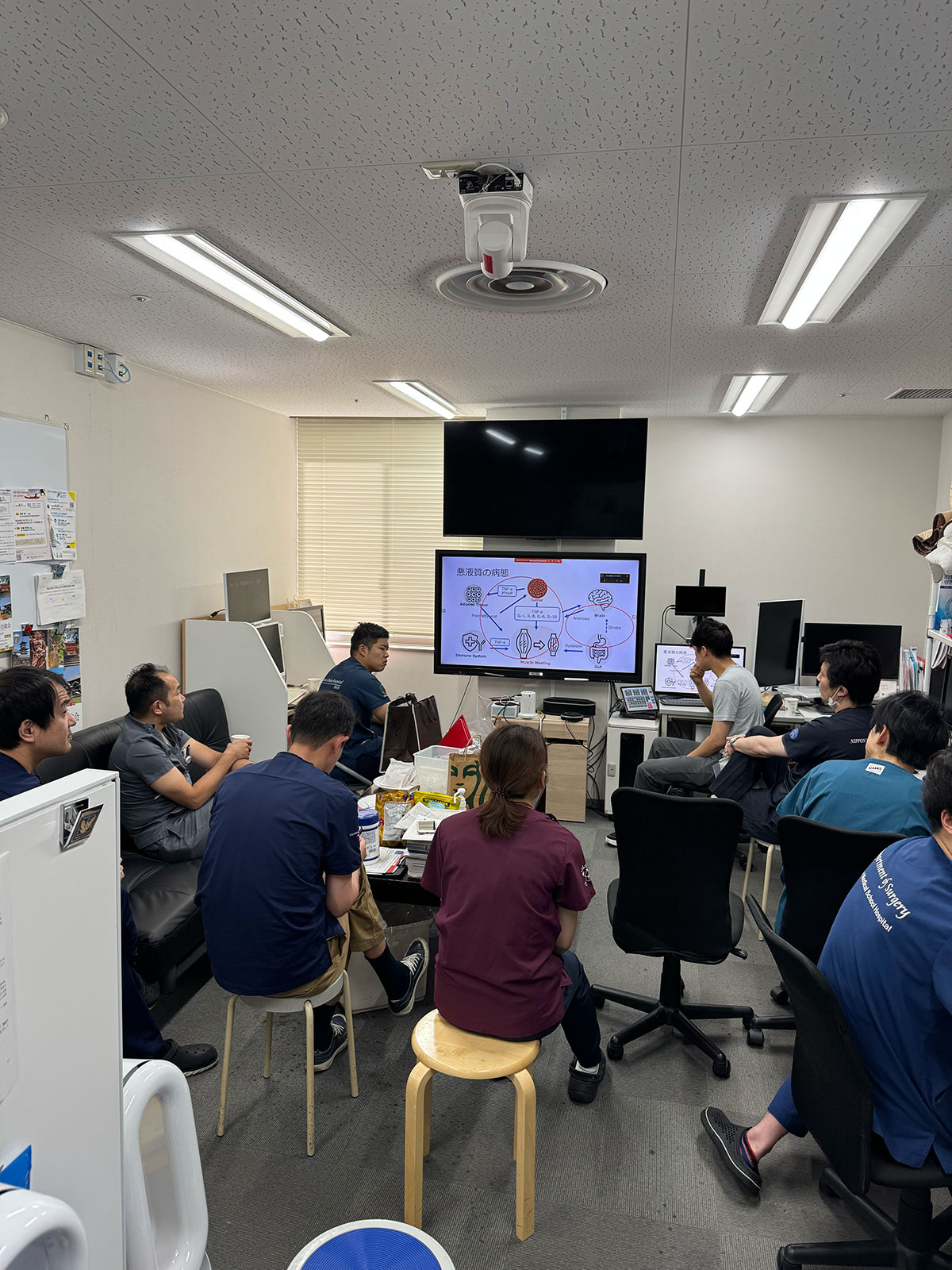 日本医科大学付属病院消化器外科論文抄読会