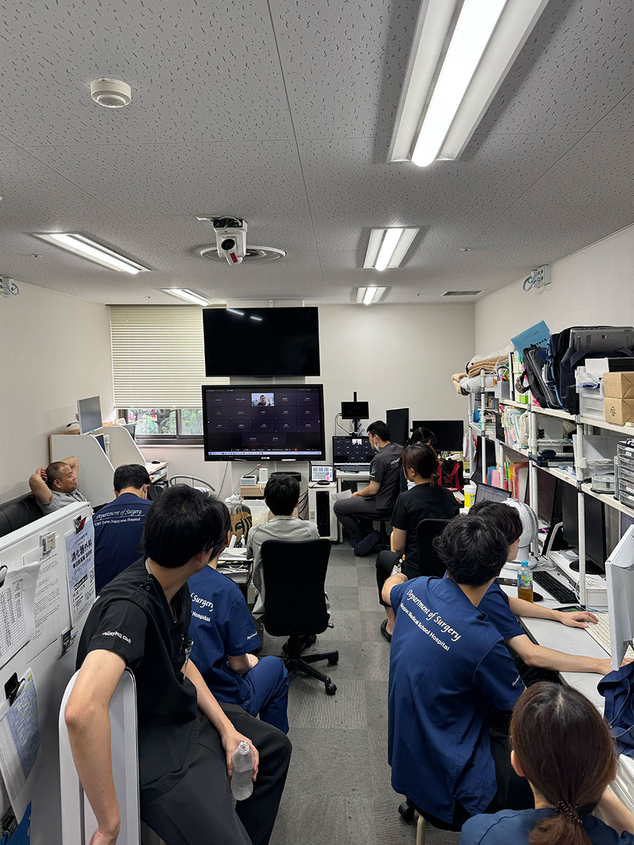 日本医科大学付属病院消化器外科論文抄読会