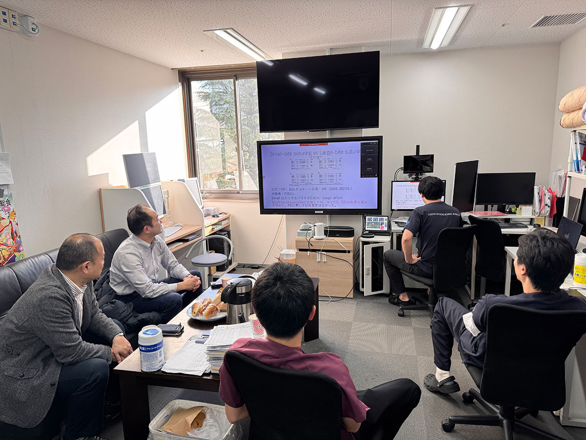 日本医科大学付属病院消化器外科論文抄読会